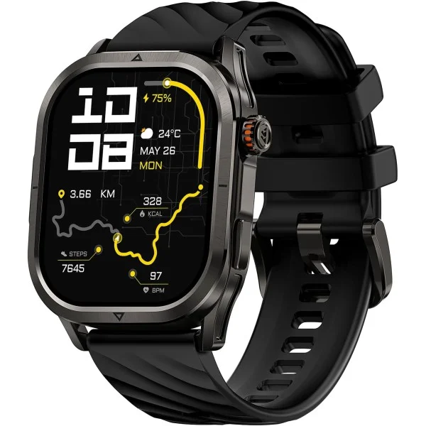 Kospet Magic P10 AMOLED Display Smartwatch, Black - MAGIC P10-BLK
